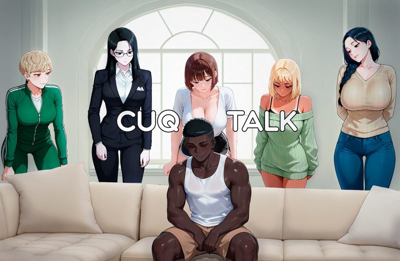 Cover art for CuQooTalk v0.5, an adult visual novel by ak47bunny