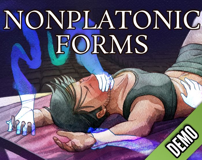 Cover art for NonPlatonic Forms - Demo Ver v48.3, an adult visual novel by AlexisRoyce