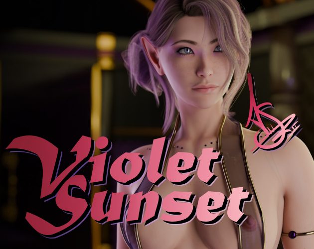 Cover art for Violet Sunset (Lythe Conversation Update), an adult visual novel by AnnaSeries