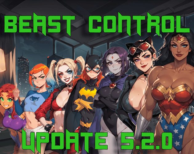 Cover art for Beast Control v5.4.0, an adult visual novel by AntiVillainGames