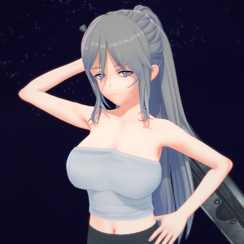 Cover art for Afterlife Harem v1.5, an adult visual novel by Aph