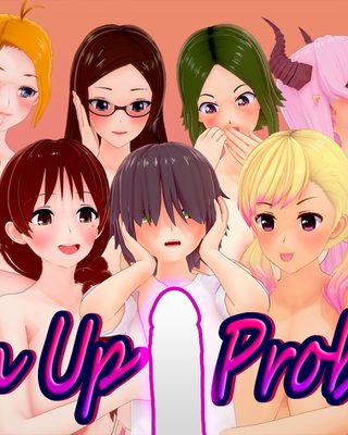 Cover art for Succubus Trick: Grown Up Problem by aPieceOfTissue — adult visual novel