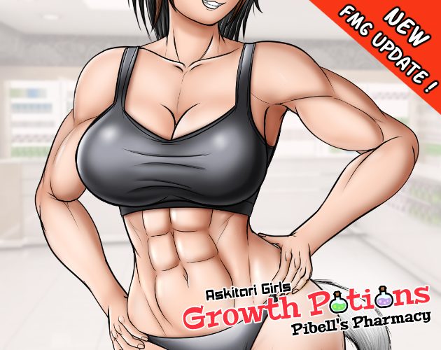 Cover art for Askitari Girls Growth Potions Pibell's Pharmacy ( FMG Game ) v1.2