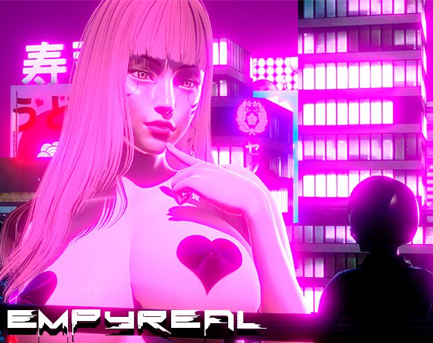 Cover art for Empyreal v0.2.0, an adult visual novel by Astro Monkee