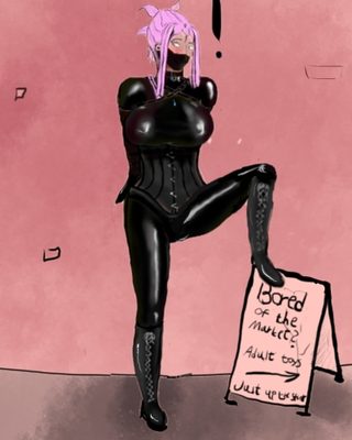 Cover art for Bondage Model Bella by ATinyLittleCloud — adult visual novel