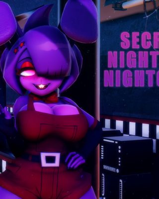 Cover art for SECRET NIGHTS AT NIGHTCLUB by BasementDevGames — adult visual novel