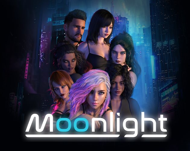 Cover art for Moonlight: Demo v0.1, an adult visual novel by BigBatProductions