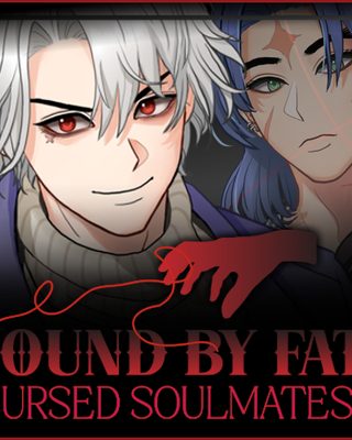 Cover art for Bound By Fate ~ Cursed Soulmates ~ (DEMO) by bigmamafatcat — adult visual novel