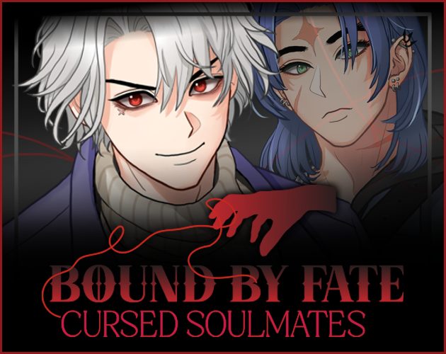 Cover art for Bound By Fate ~ Cursed Soulmates ~ (DEMO) v1.0, an adult visual novel by bigmamafatcat