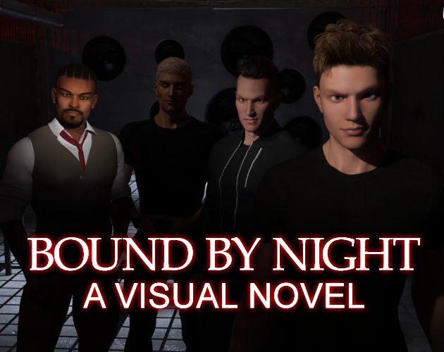 Cover art for Bound by Night - A Visual Novel v1.9, an adult visual novel by Bound by Night Game Studio