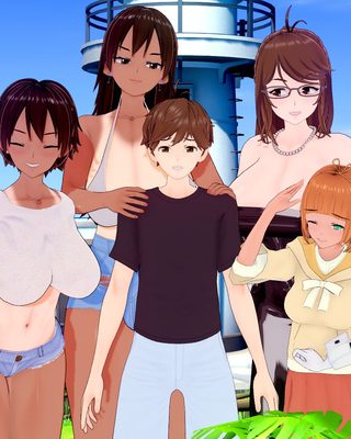 Cover art for Futanari Resort by Bruhz69 — adult visual novel