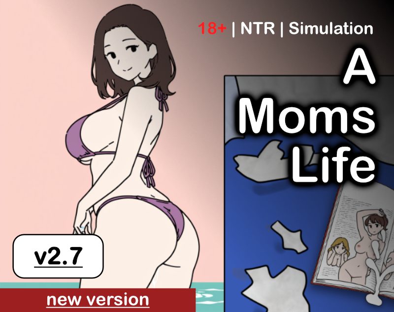 Cover art for A Moms Life v7.1, an adult visual novel by Cherry Cream