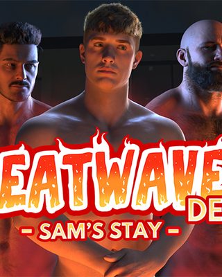 Cover art for Heatwave Sam's Stay: DEMO by CodyFord — adult visual novel