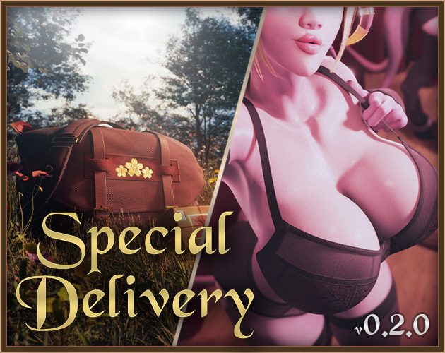 Cover art for Aslithe - Special Delivery v0.2.0.1, an adult visual novel by ColonelYobo