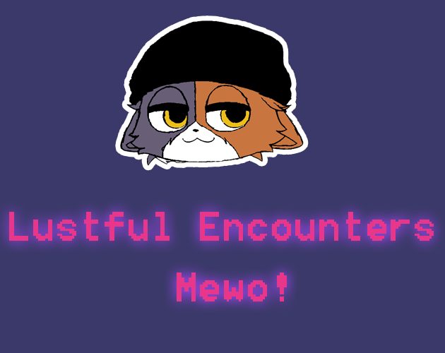 Cover art for Lustful Encounters Mewo! [DEMO], an adult visual novel by Cozy Pumpkin Studio