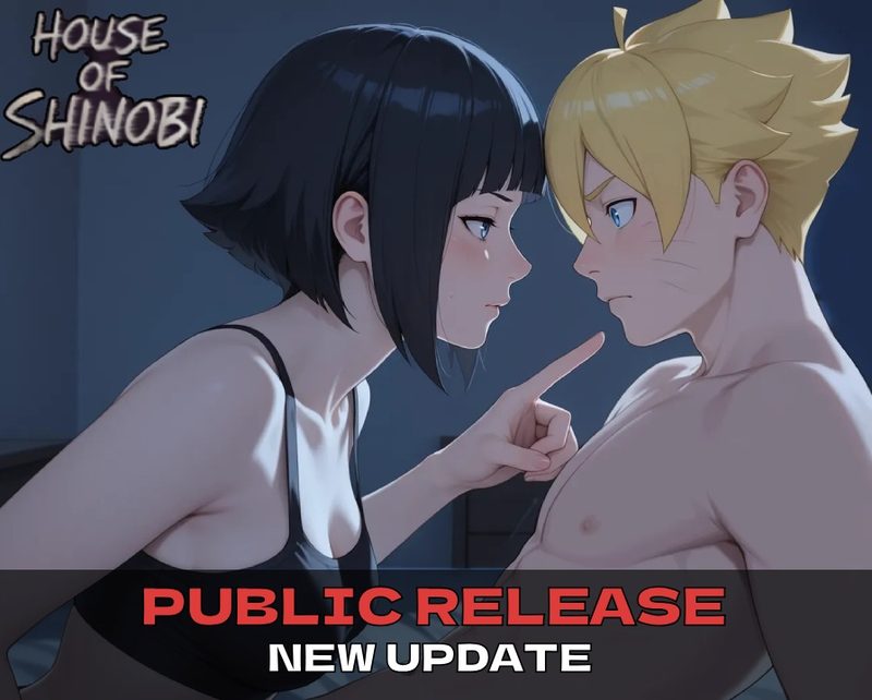 Cover art for House of Shinobi v0.24, an adult visual novel by CutePercentage