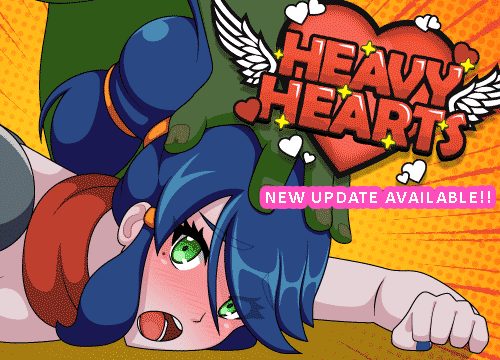 Cover art for Heavy Hearts [18+] Adult ARPG Demo Free, an adult visual novel by dammitbird