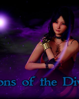 Cover art for Scions of the Divine by DarkSeraphAVN — adult visual novel