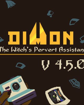 Cover art for Dimon - The Witch's Pervert Assistant by Dimon — adult visual novel