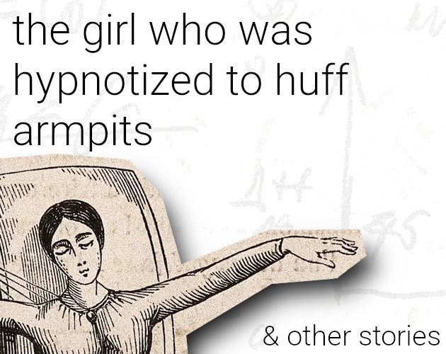 Cover art for the girl who was hypnotized to huff armpits v1.7, an adult visual novel by DOMINO CLUB