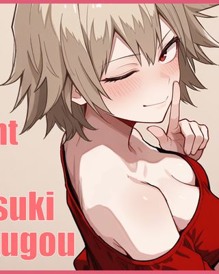 Cover art for A Night With Mitsuki Bakugou by DoujinSoft — adult visual novel