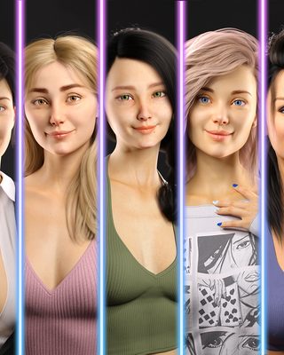 Cover art for University of Problems by DreamNow — adult visual novel