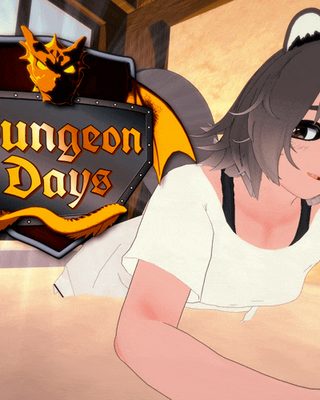 Cover art for Dungeon Days by Buba — adult visual novel