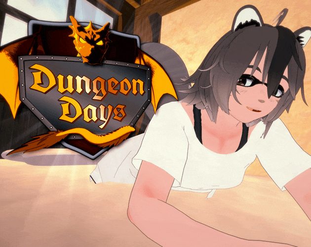 Cover art for Dungeon Days v0.09, an adult visual novel by Buba