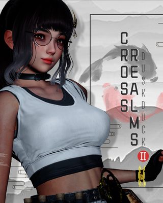 Cover art for Cross Realms by DuskDuck — adult visual novel