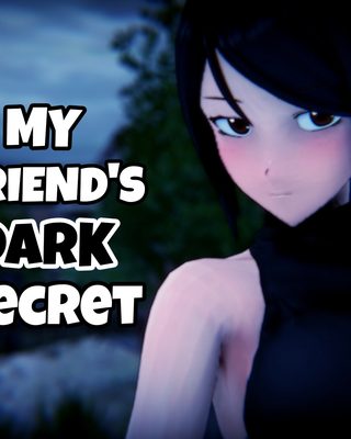 Cover art for My Friend's Dark Secret by El Kaiser — adult visual novel