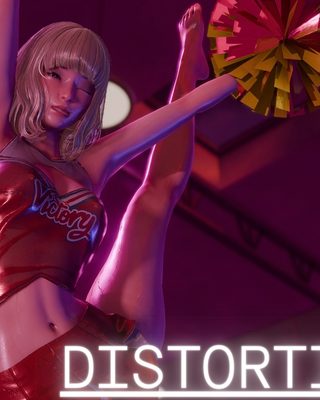 Cover art for Distortium by Electrozinhu — adult visual novel
