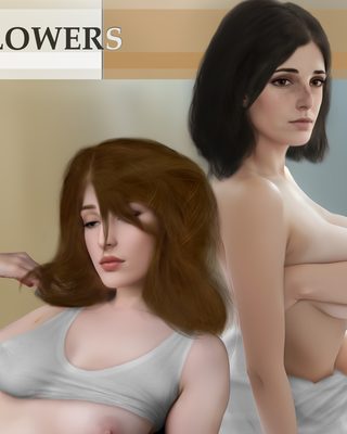 Cover art for Flowers by Epiphanius — adult visual novel