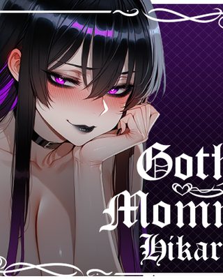 Cover art for Goth Mommy Hikari by eroverse_st — adult visual novel