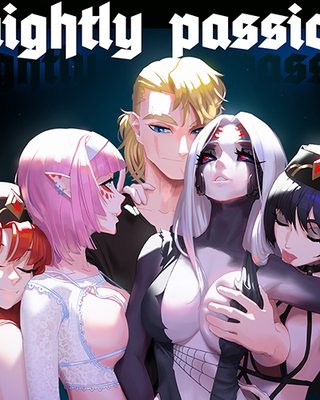 Cover art for Knightly Passions (DEMO) by FEYADA — adult visual novel