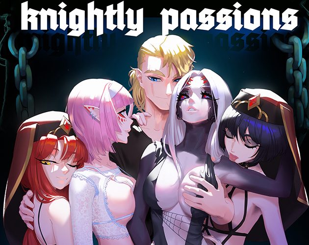 Cover art for Knightly Passions (DEMO), an adult visual novel by FEYADA