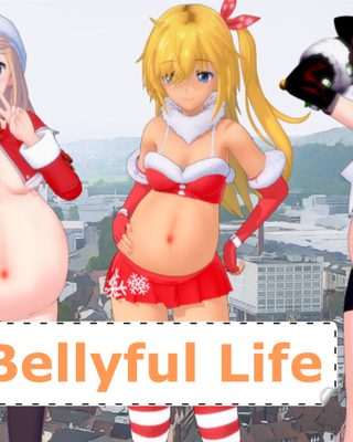 Cover art for A Bellyful Life by FieryLion — adult visual novel