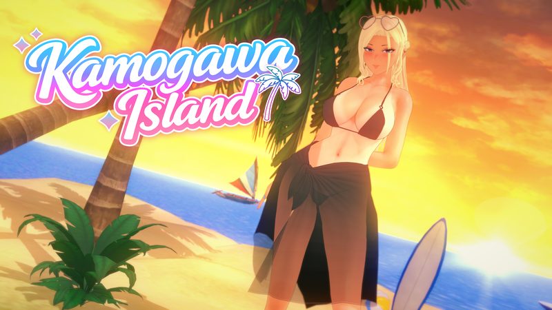 Cover art for Kamogawa Island (18+) v0.2, an adult visual novel by Fragolina Studio