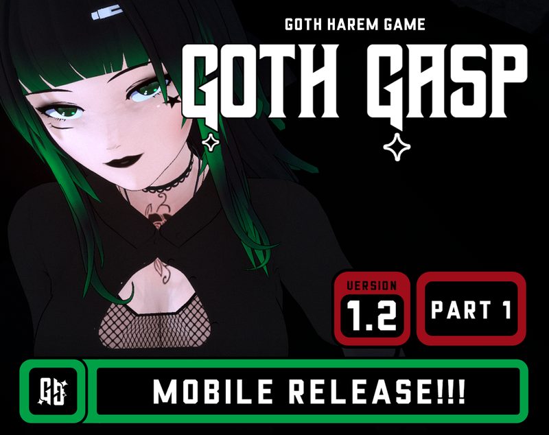 Cover art for Goth Gasp v1.2, an adult visual novel by FrostMist