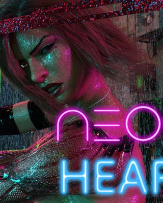 Cover art for Neon Heart by HanakoX — adult visual novel