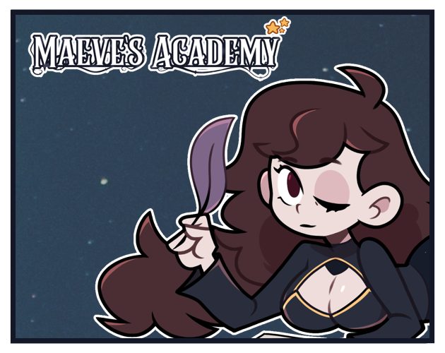 Cover art for Maeve's Academy v0.7.1, an adult visual novel by Hatchet Games