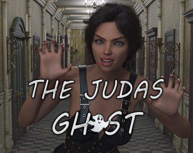 Cover art for The Judas Ghost, an adult visual novel by Keyforge
