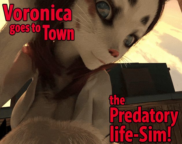 Cover art for Voronica Goes to Town, an adult visual novel by Heedless