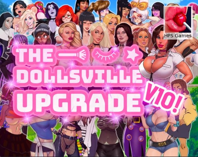 Cover art for The Dollsville Upgrade (V10.0.2): The End of Dollsville v10.0.2, an adult visual novel by hiddenpaulsmith