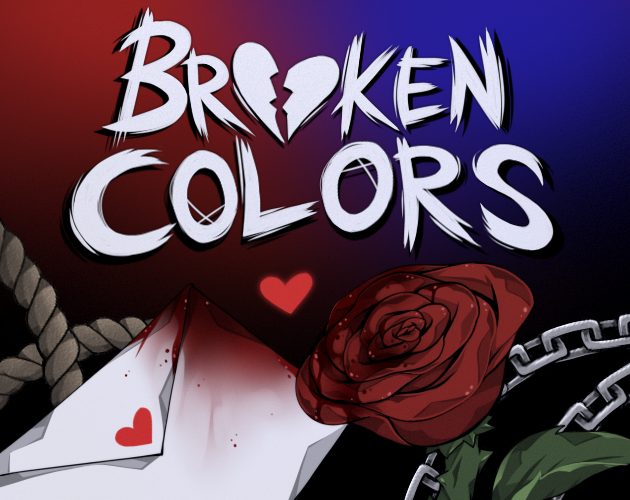 Cover art for Broken Colors v1.3, an adult visual novel by The ⁍ Ink ⁌ Room