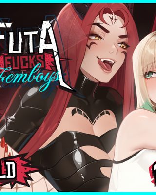 Cover art for 💖 FUTA FUCKS FEMBOYS - OLD SECOND DEMO FFF by Horny Capybara Games — adult visual novel