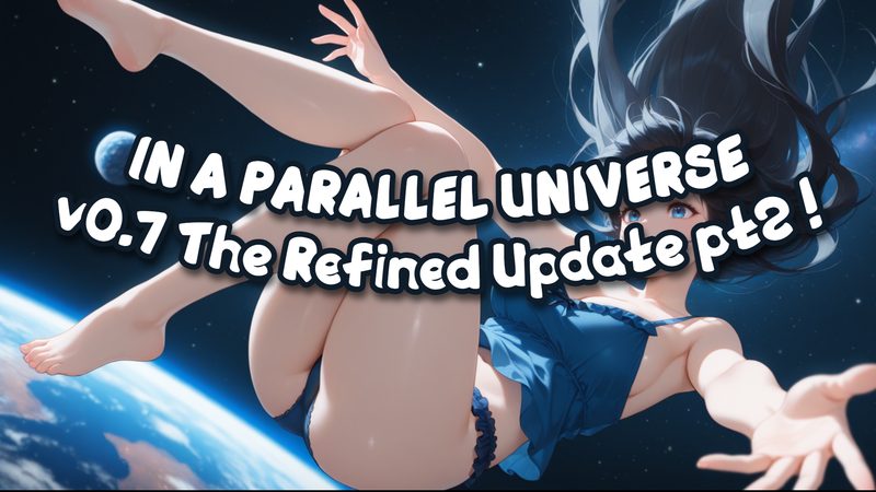Cover art for In a Parallel Universe v1.0 v1.0f, an adult visual novel by HQR123