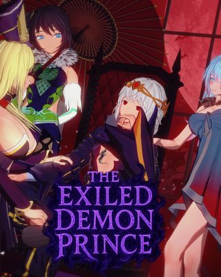 Cover art for The Exiled Demon Prince by Spire Interactive — adult visual novel