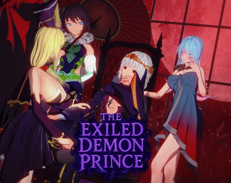 Cover art for The Exiled Demon Prince v0.3.5b, an adult visual novel by Spire Interactive