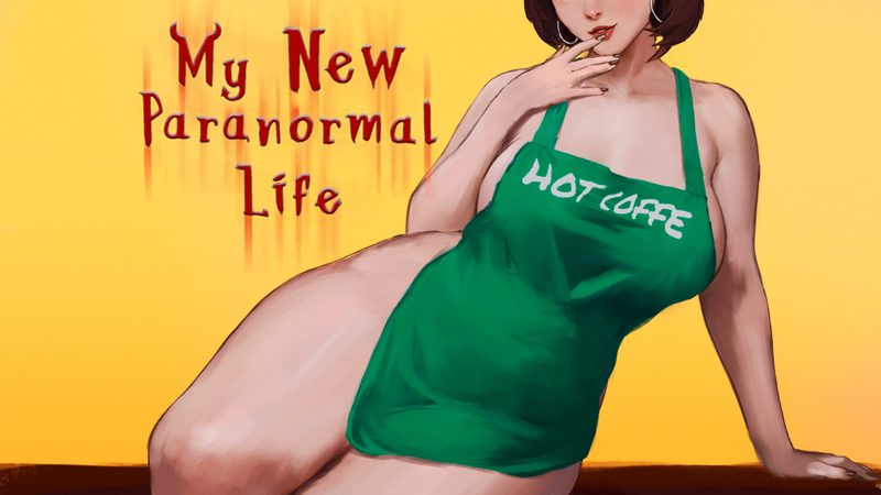 Cover art for My New Paranormal Life v0.5.5, an adult visual novel by Impassi Productions