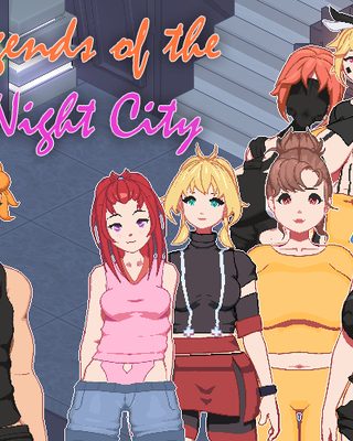 Cover art for Legends of the Night City by Jackie Boy — adult visual novel